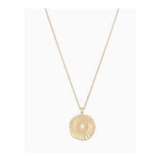 GORJANA Starburst Coin Necklace